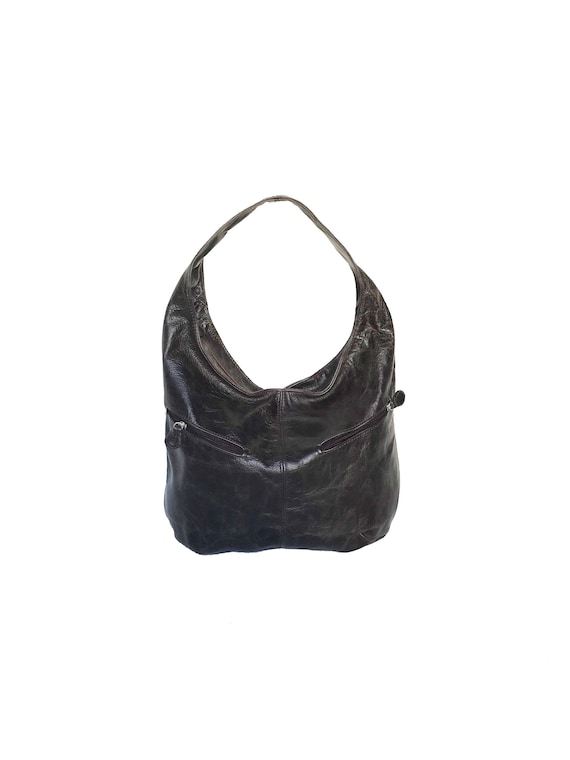distressed leather handbags hobo