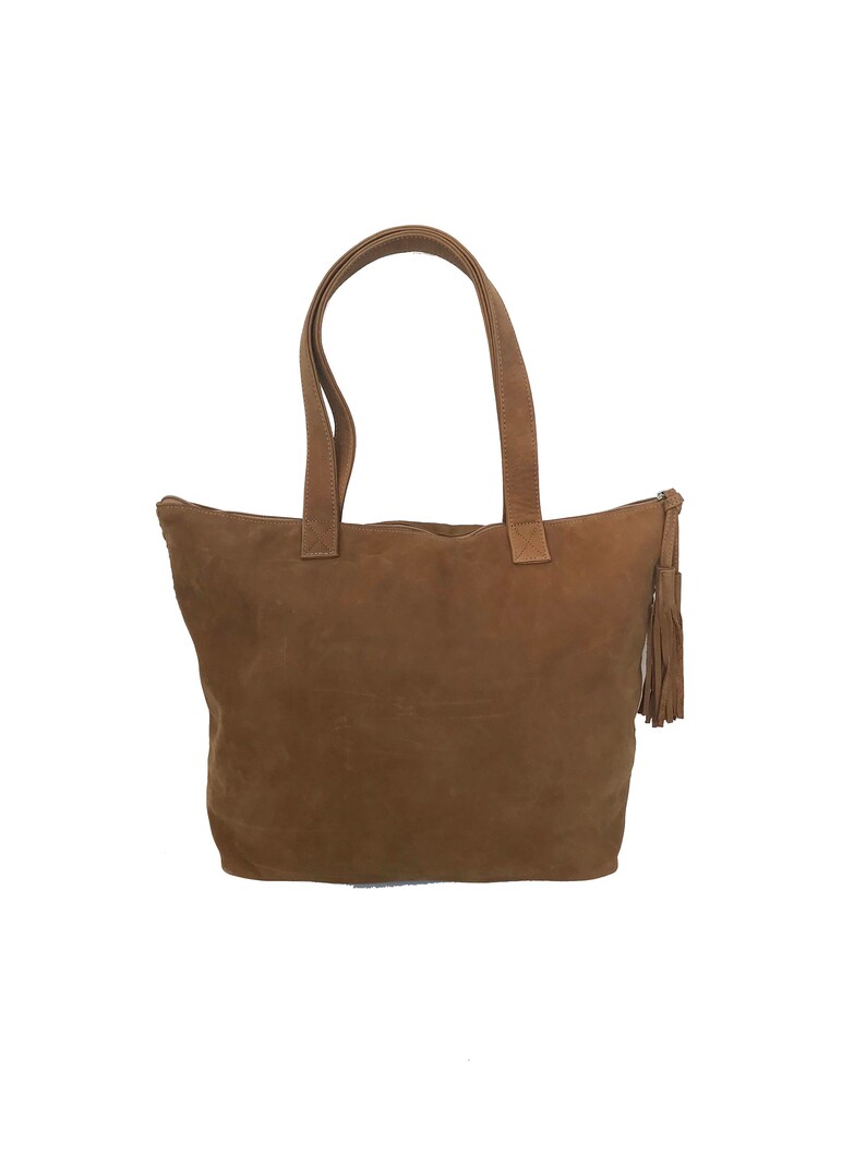 large suede tote bags