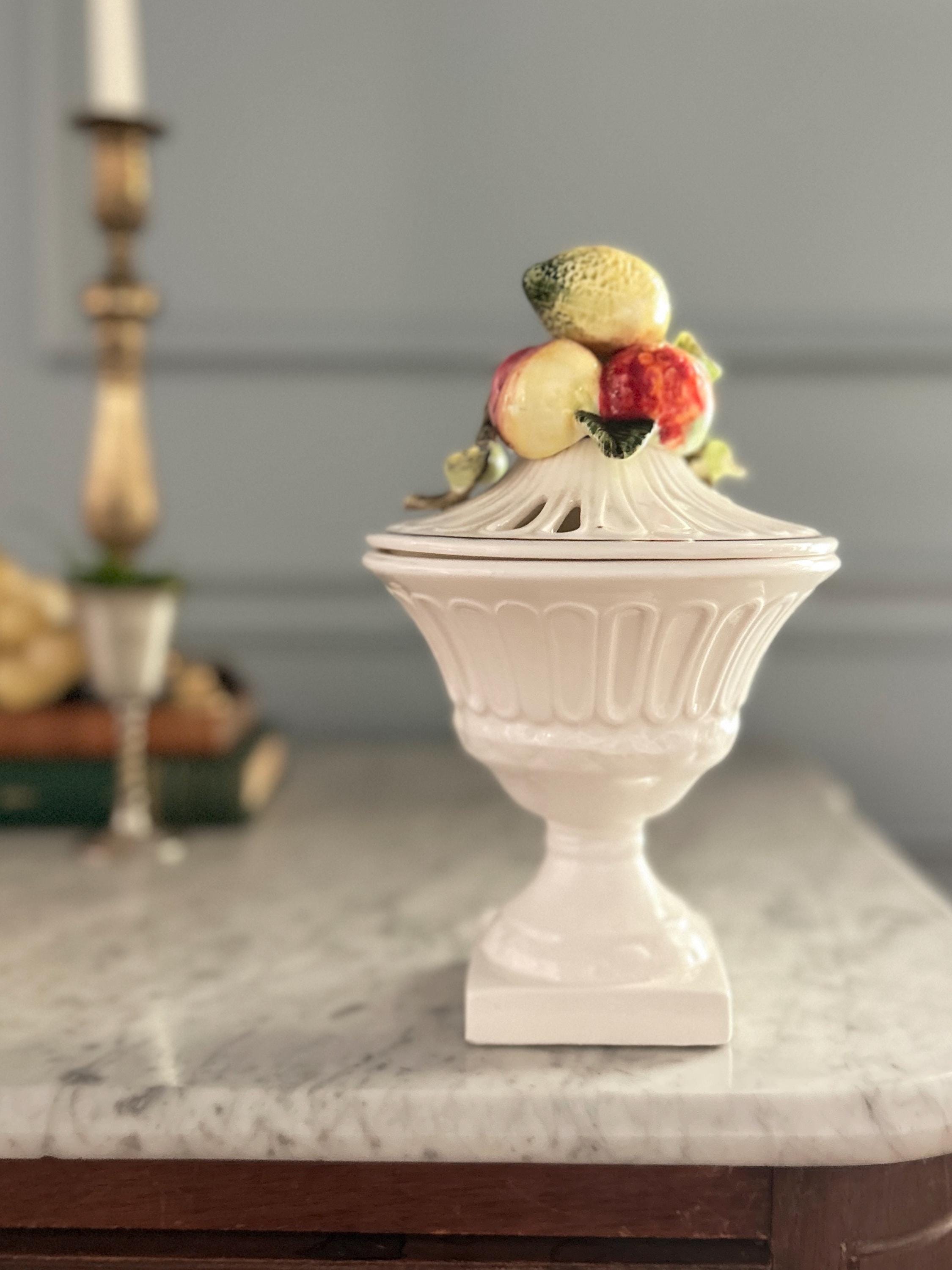 Capodimonte Fruit - Etsy