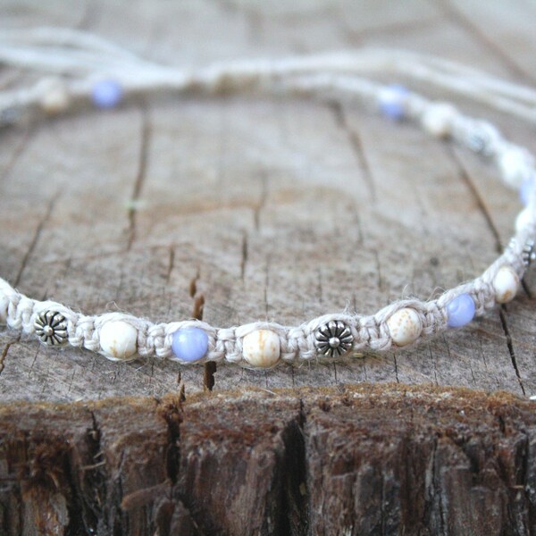 Hemp Anklet Etsy