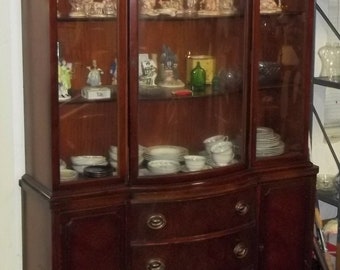 Drexel China Cabinet Etsy