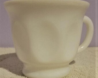 Vintage Milk Glass Punch Cup