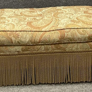 Antique American Empire Footstool/Ottoman, circa 1840  -  FREE SHIPPING
