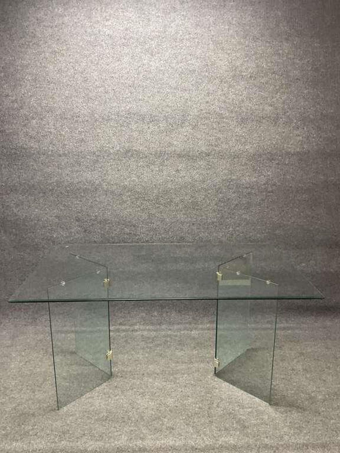 Pace-style Glass Dining Table - FREE SHIPPING - Etsy