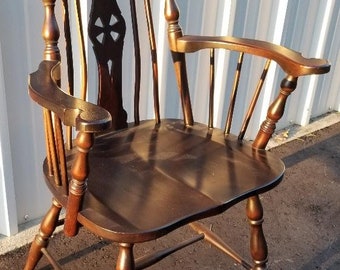 家具 Vintage Windsor chair Set of Five Antique Fan Back Windsor Chairs | Mayfly Vintage