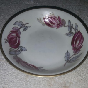 Desert/Fruit Bowl by Hertel Jacob, Rehau Bavaria, handpainted