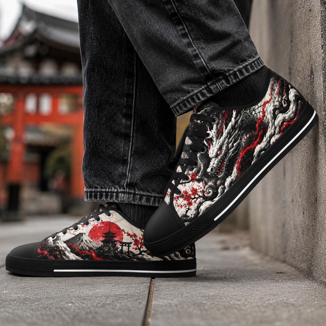 Samurai Sneakers - Etsy