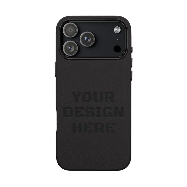Etui na telefon ze skóry PU z grawerunkiem | Etui z personalizowanym tekstem zdjęcie 4
