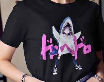 Ebisu Shark Dorohedoro-skjorta, Anime-tröja, Kaiman-tröja, Noi Shin Manga-topp