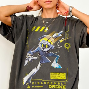 Comfort Colors Murder Drones N Shirt, Drone Animation Tshirt, Serial Designation Tee, Disassembly Drone