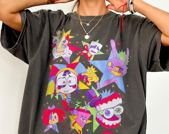 Comfort Colors The Amazing Digital Circus Shirt, Tadc Shirt, Pomni Tshirt, Jax Tee
