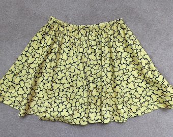 Popcorn Skirt Size Small XS Fun Skater Skirt With Popcorn
