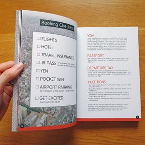 Booking checklist of things to remember when planning your trip