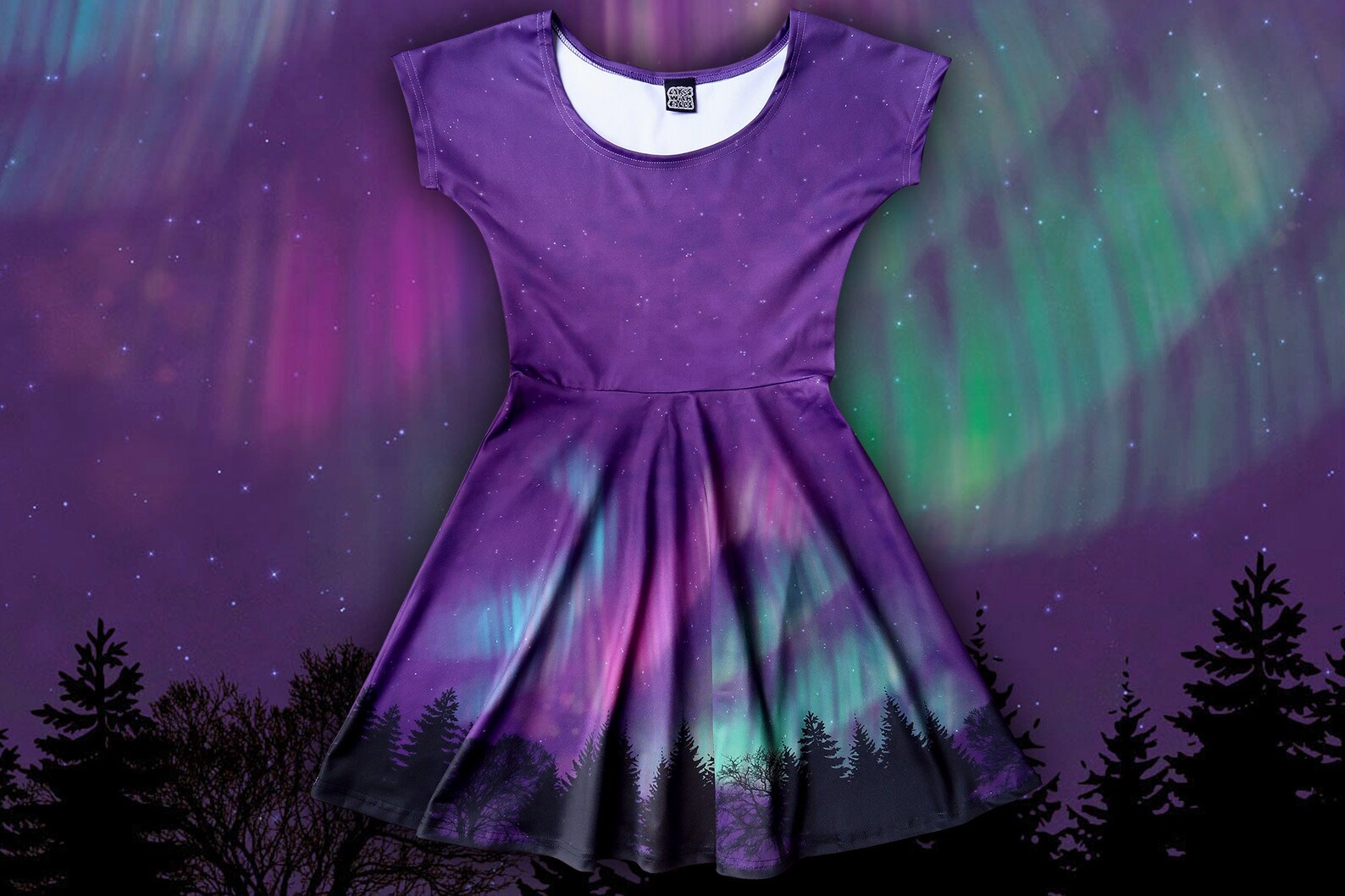 Northern Lights Dress Aurora Borealis Night Sky / Galaxy / Etsy