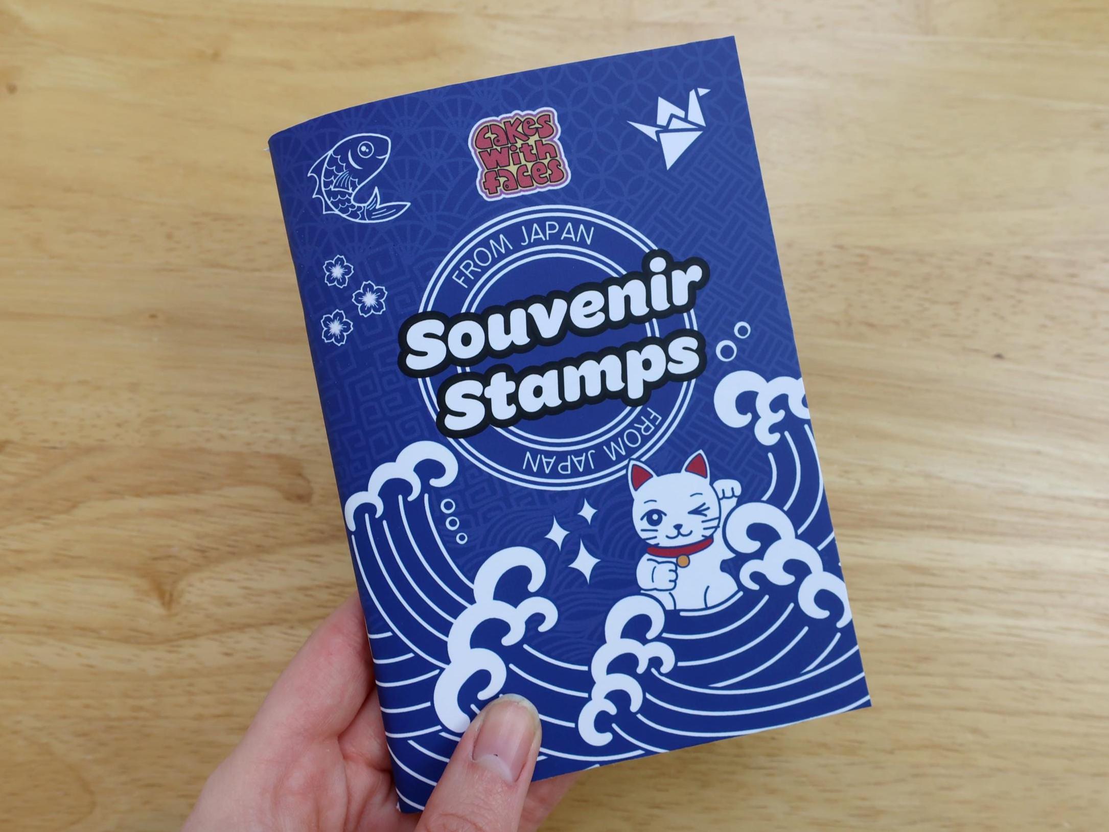 Japanese Stamp Book - Souvenir Stamps - Eki Stamps in Japan