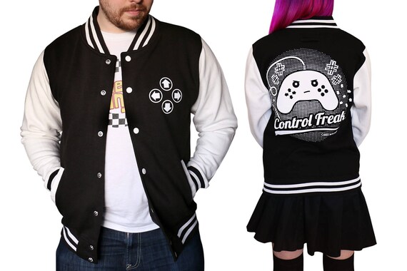 Gaming varsity jacket clearance