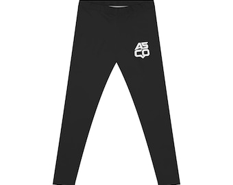 Leggings casuales negros para mujer de ASCO WOMEN