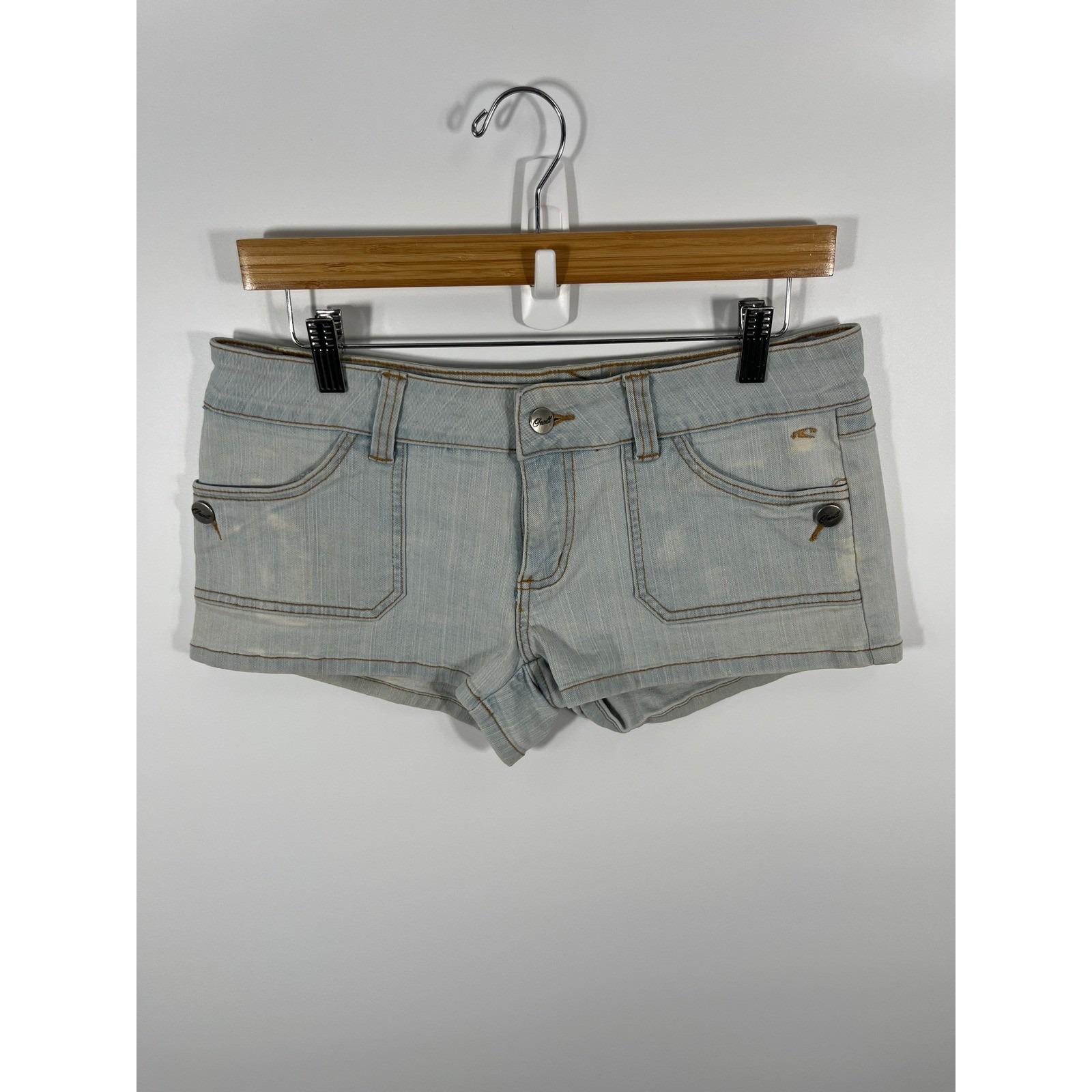 Acid Wash Denim Shorts - Etsy
