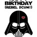 Star Wars Funny Birthday Card DIY Printable | Etsy