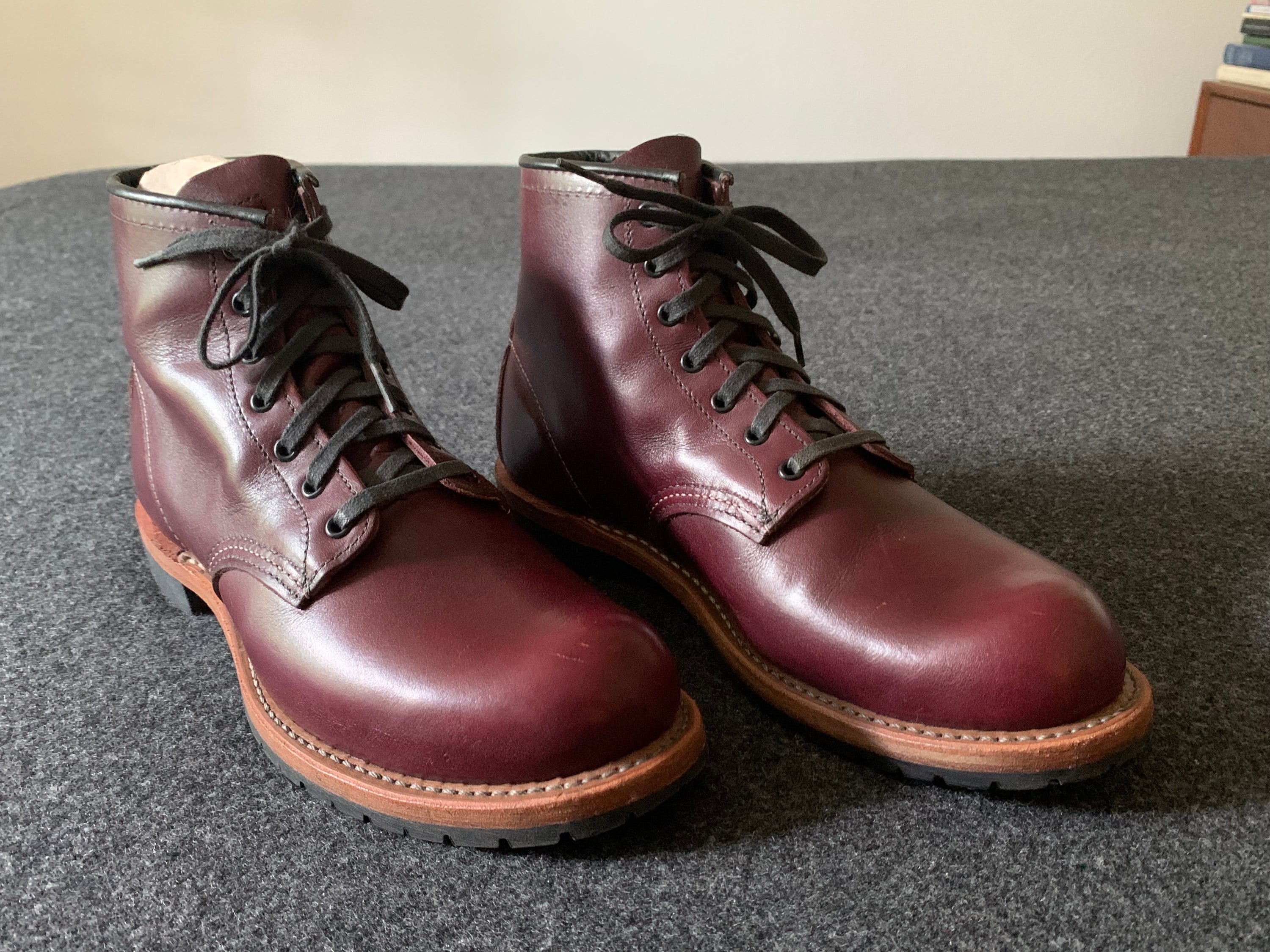 CLASSIC Red Wing Heritage 9011 Beckman Round Black Cherry - Etsy