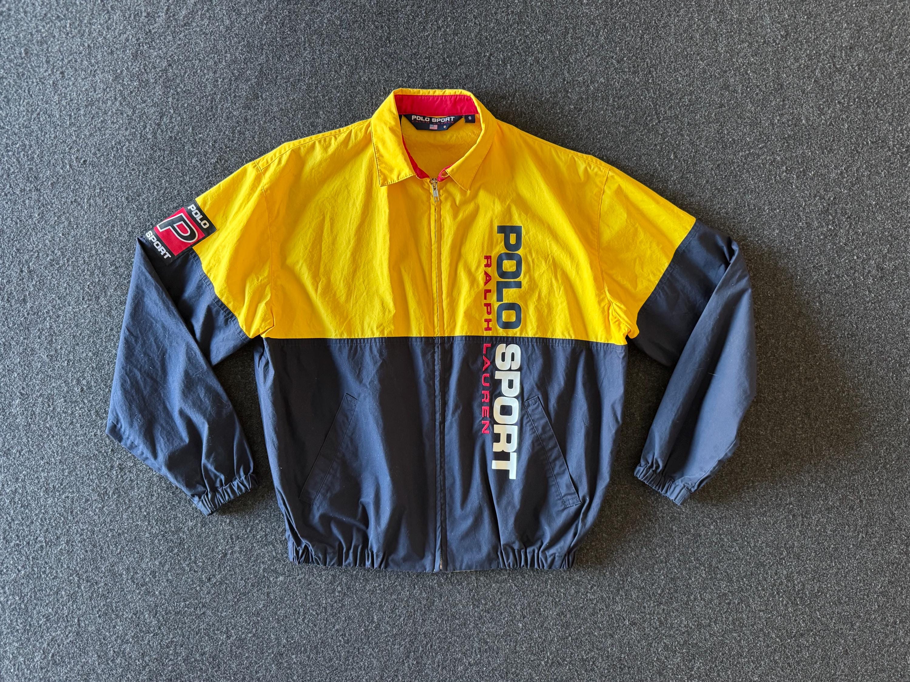 90s Polo Jacket - Etsy 90s Polo Jacket - Etsy