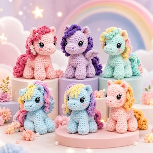 Fluffy pony - Etsy 日本