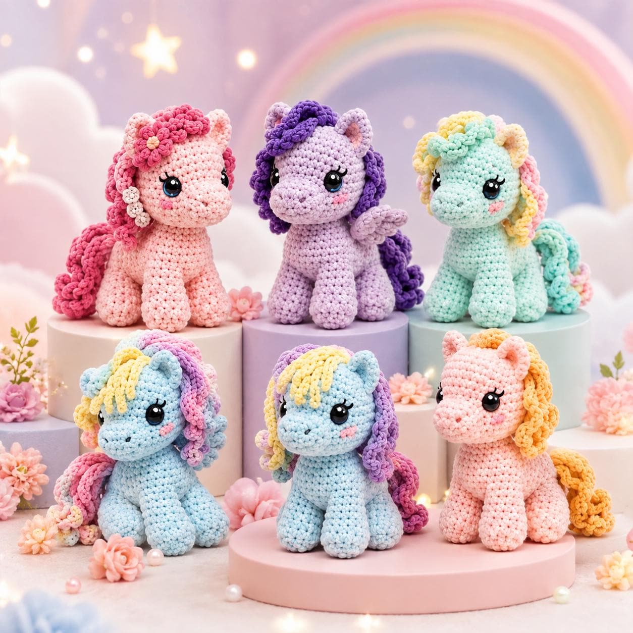 Fluffy pony - Etsy 日本