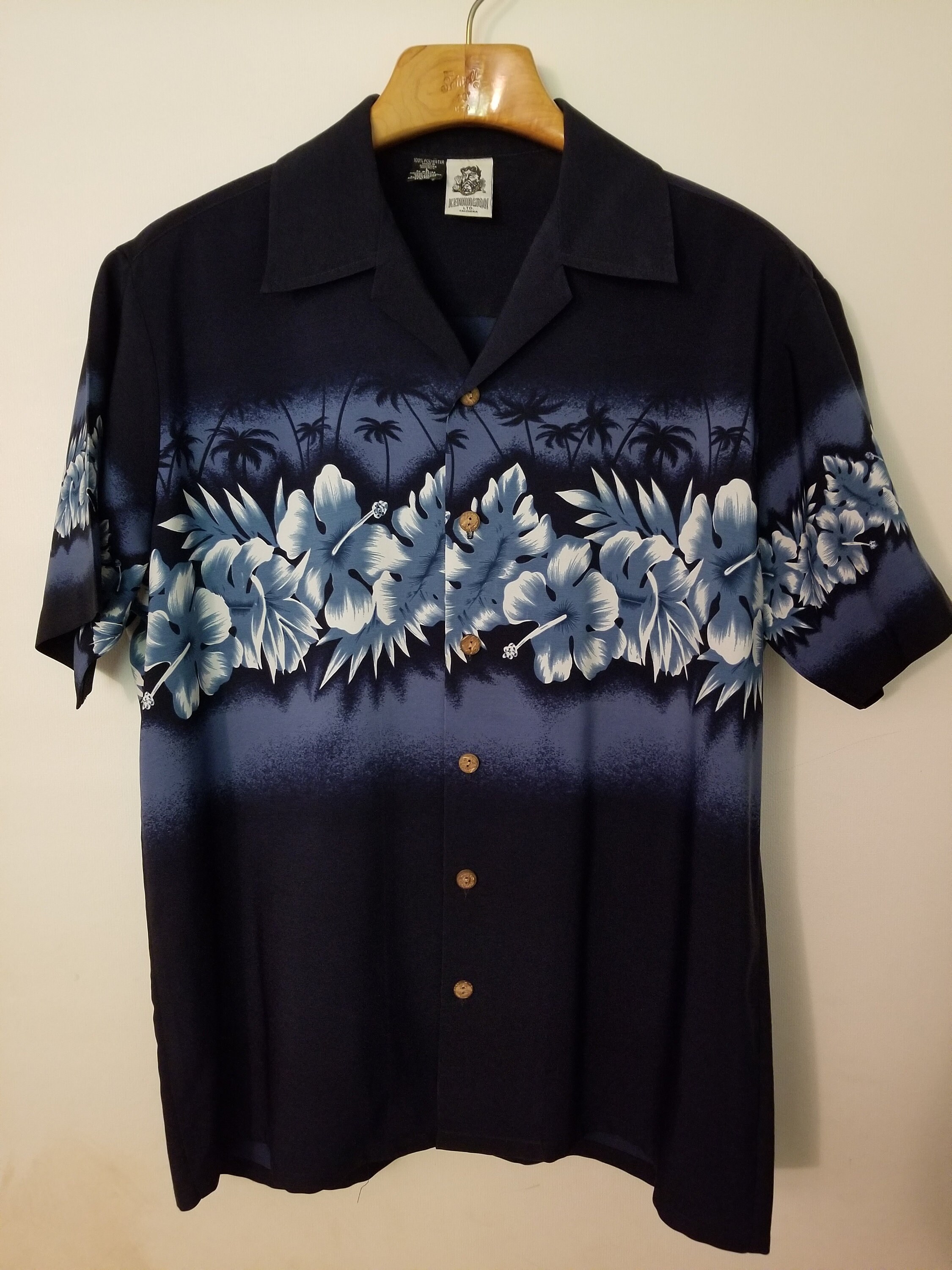 Men's Hawaiian Shirt Large Hawaiian 