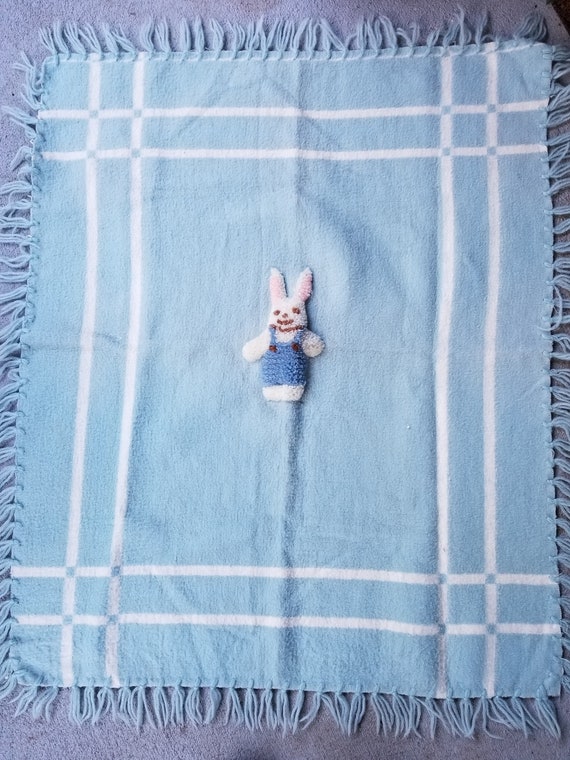 Baby Pepperell baby blanket Soft Crib Blanket Bunny Baby Etsy