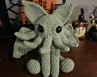 Pattern only: CAThulu Amigurumi