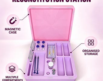 Peptide reconstitution station