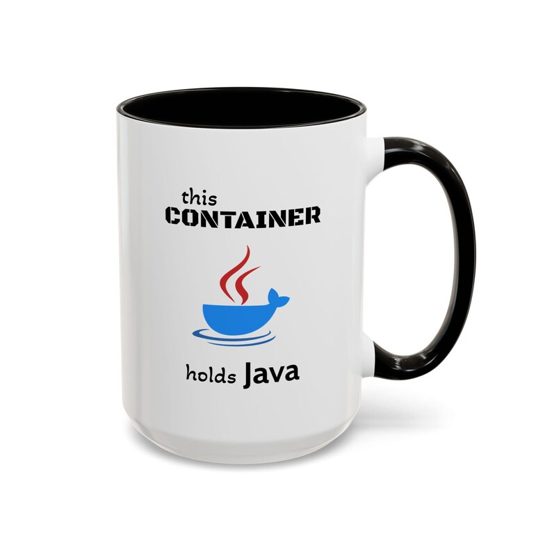 This Container Holds Java mug | Programmer Coffee Mug image 12
