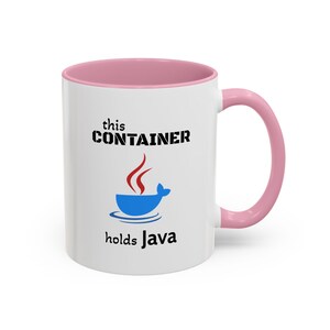 This Container Holds Java mug | Programmer Coffee Mug image 10