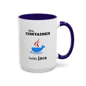 This Container Holds Java mug | Programmer Coffee Mug image 13