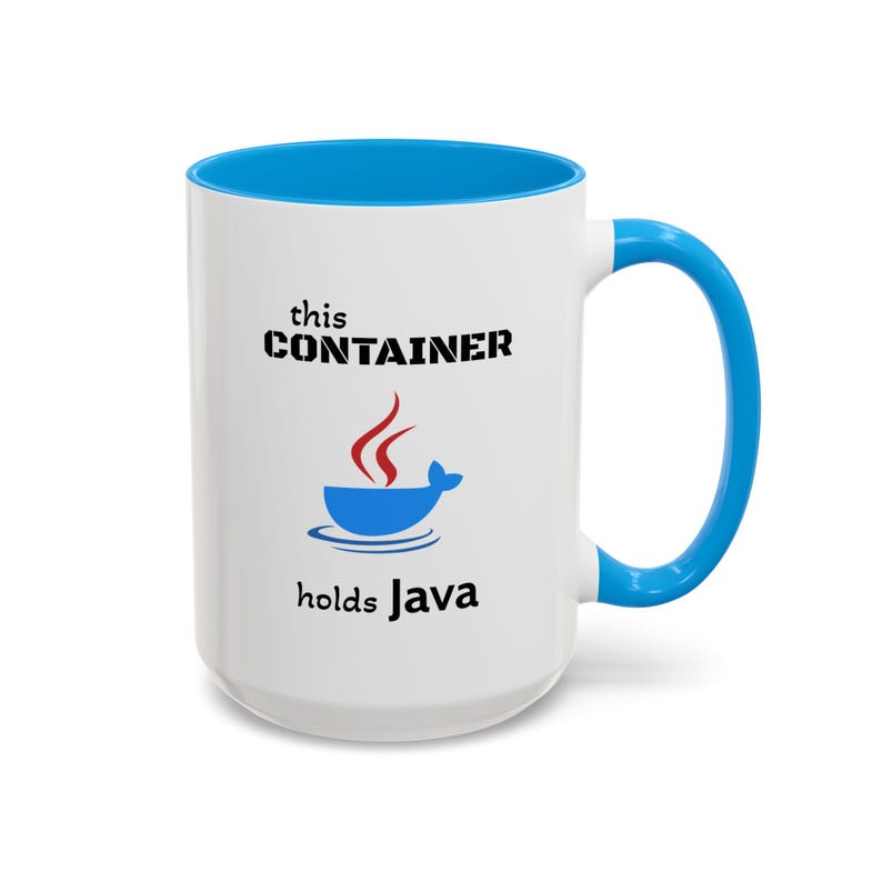 This Container Holds Java mug | Programmer Coffee Mug image 16