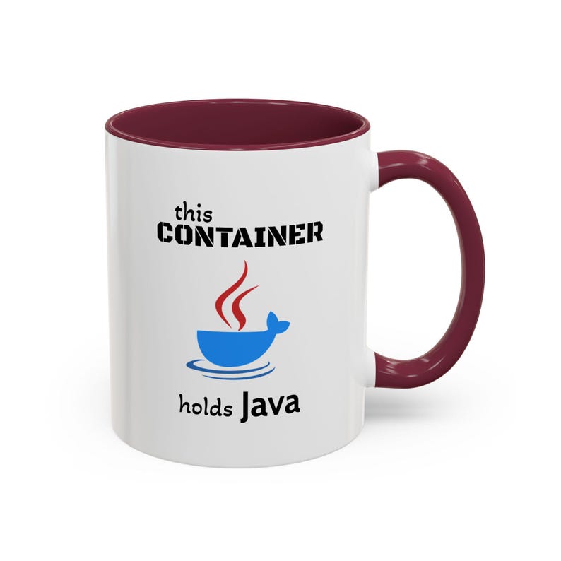This Container Holds Java mug | Programmer Coffee Mug image 8