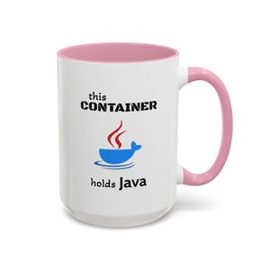 This Container Holds Java mug | Programmer Coffee Mug image 19