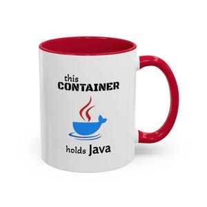 This Container Holds Java mug | Programmer Coffee Mug image 11
