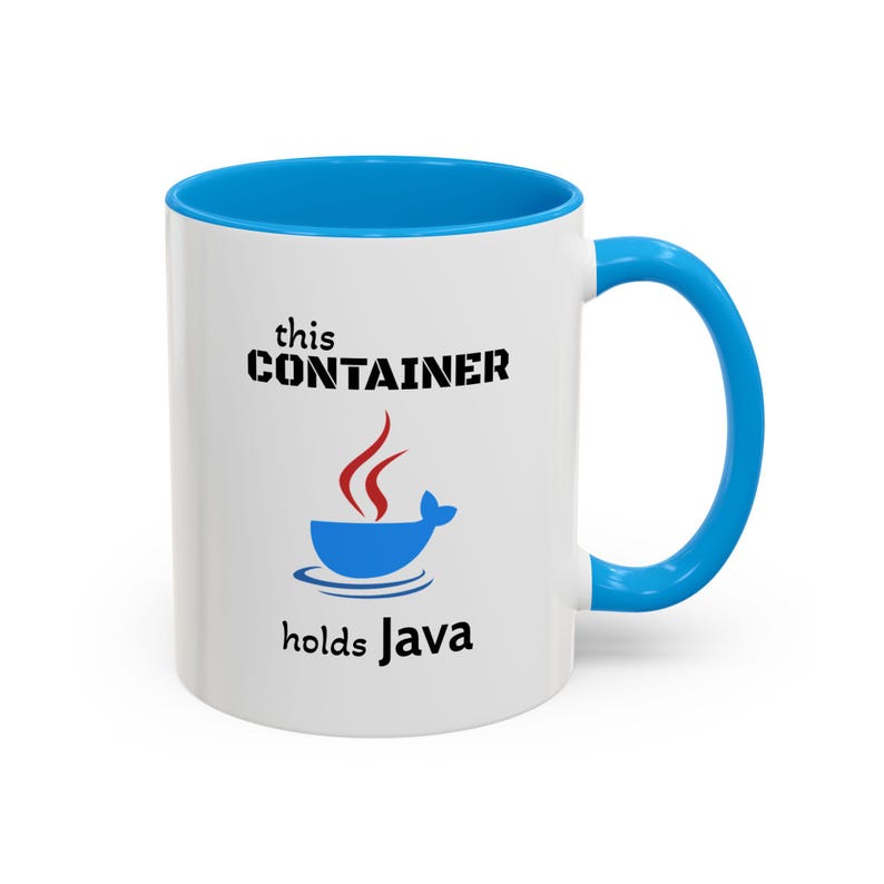 This Container Holds Java mug | Programmer Coffee Mug image 6