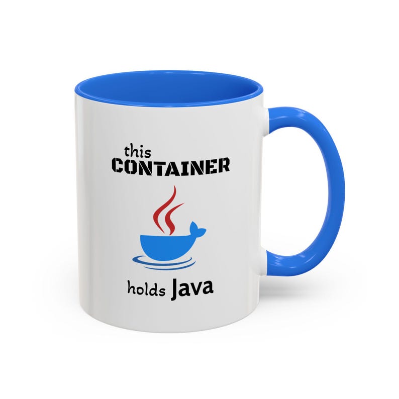 This Container Holds Java mug | Programmer Coffee Mug image 3