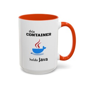 This Container Holds Java mug | Programmer Coffee Mug image 18