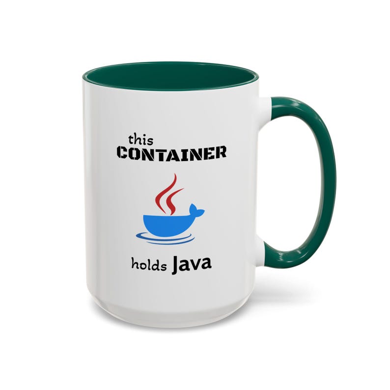 This Container Holds Java mug | Programmer Coffee Mug image 15