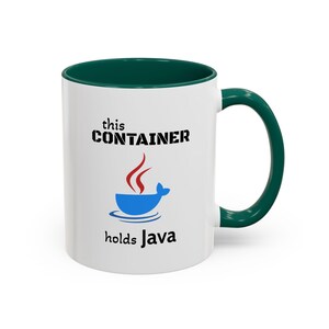 This Container Holds Java mug | Programmer Coffee Mug image 5