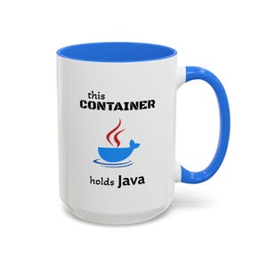 This Container Holds Java mug | Programmer Coffee Mug image 14