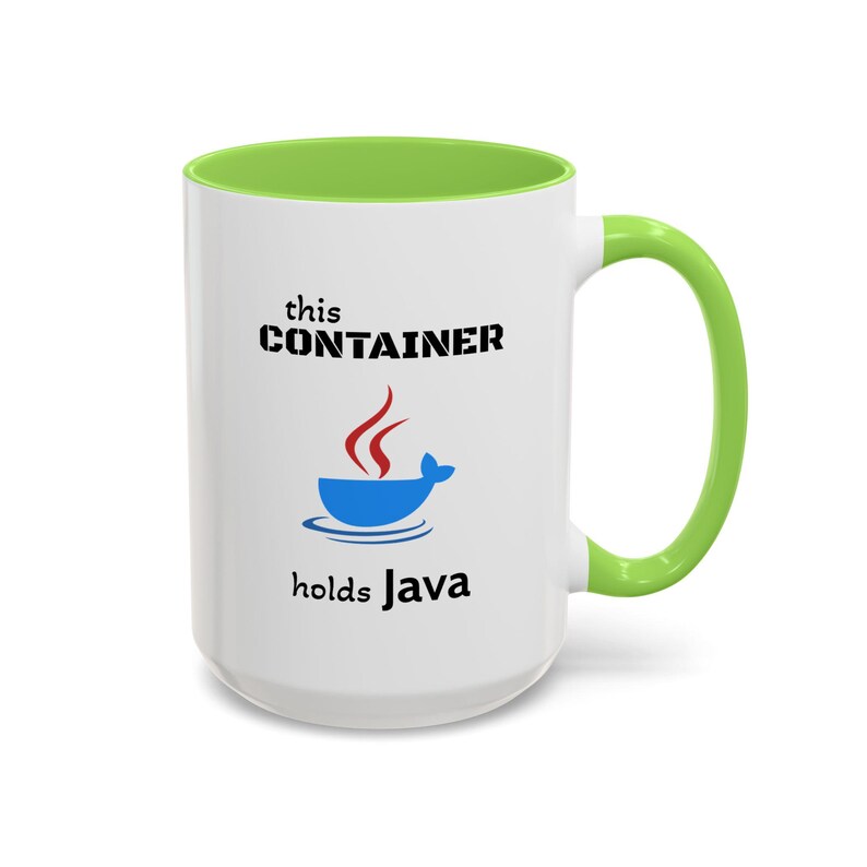 This Container Holds Java mug | Programmer Coffee Mug image 17
