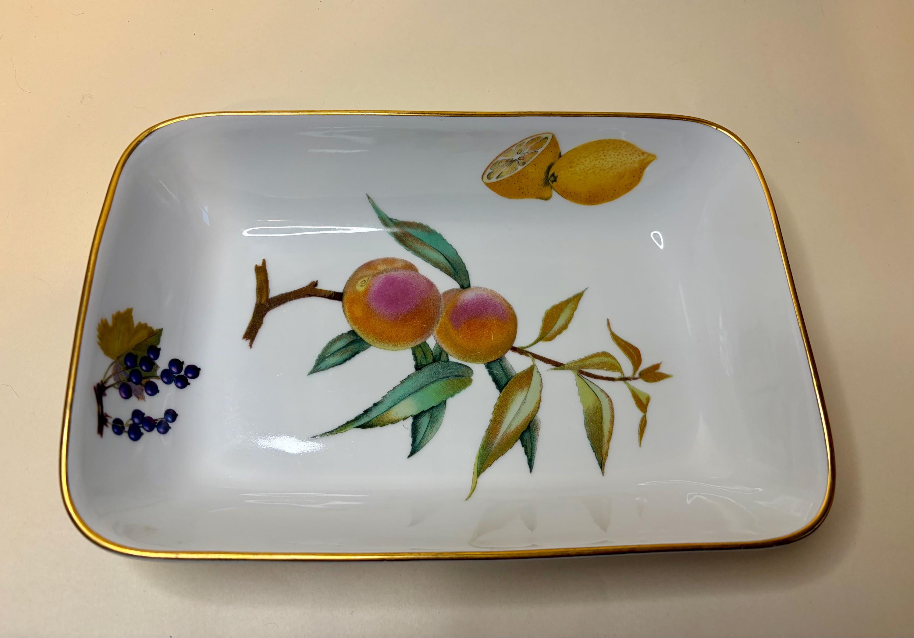 Royal Worcester Painted Fruit - Etsy