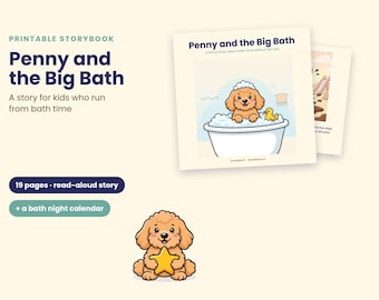 Penny and the Big Bath Storybook, Toddler Bath Time Routine (PDF)