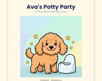 Personalized Potty Training Book, Custom Name Printable Storybook, Potty Training Chart, Toddler Potty Social Story, Potty Award PDF