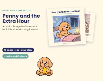 Penny and the Extra Hour: Daylight Saving Time Bedtime Storybook and Chart (PDF)