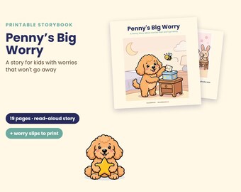 Penny's Big Worry Storybook, Anxiety Coping Skills for Kids (PDF)